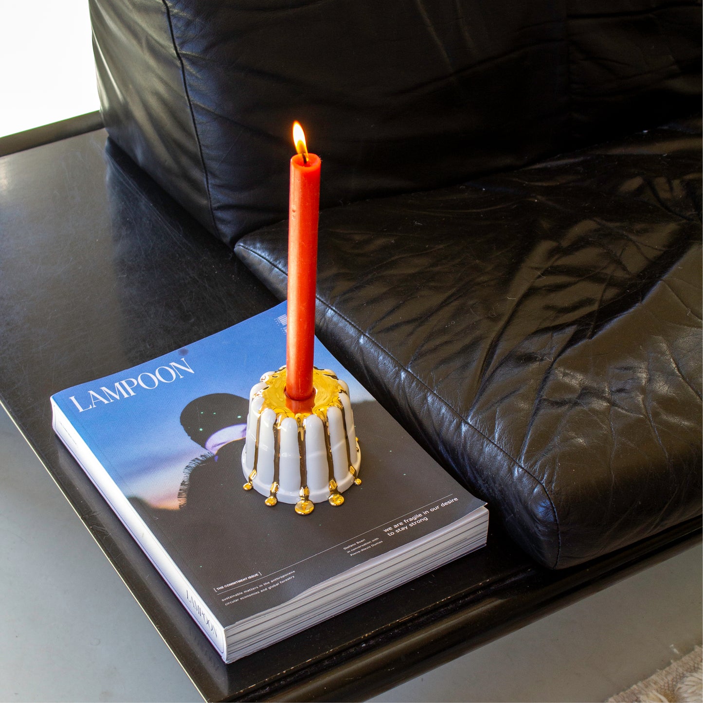 Mona Love 24k Gold N°6 - candle holder