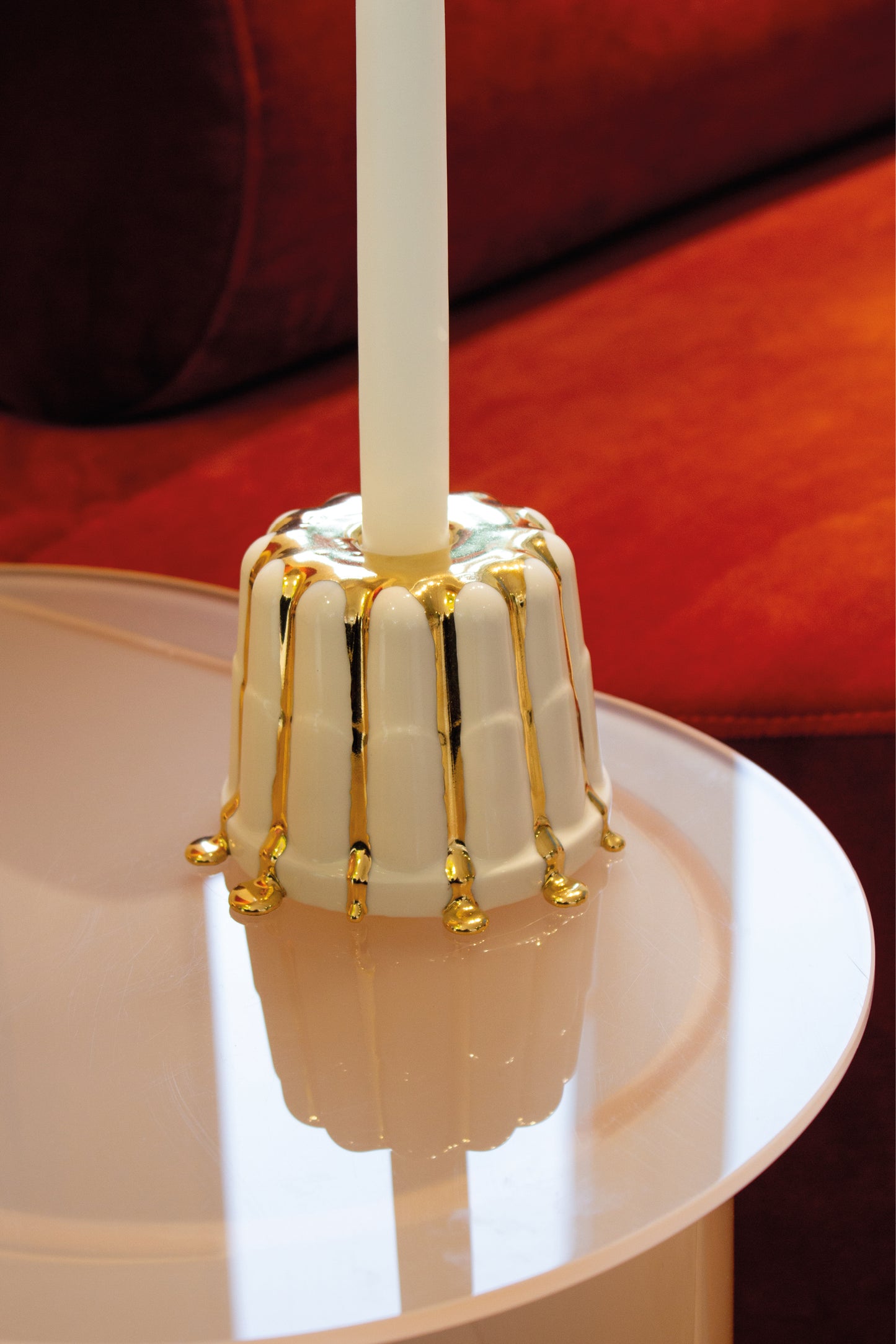 Mona Love 24k Gold N°5 - candle holder