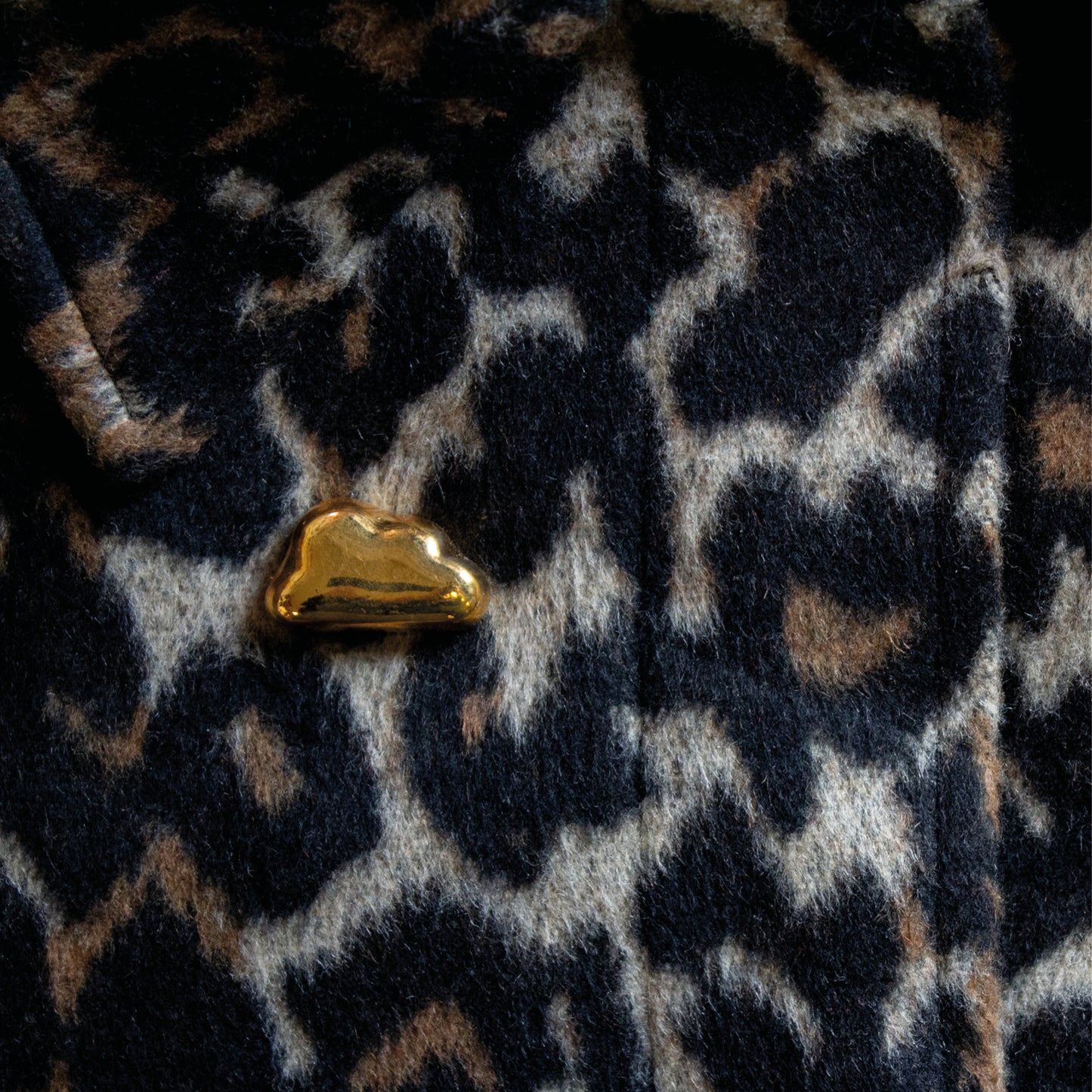 Cloud pin (24K Gold)