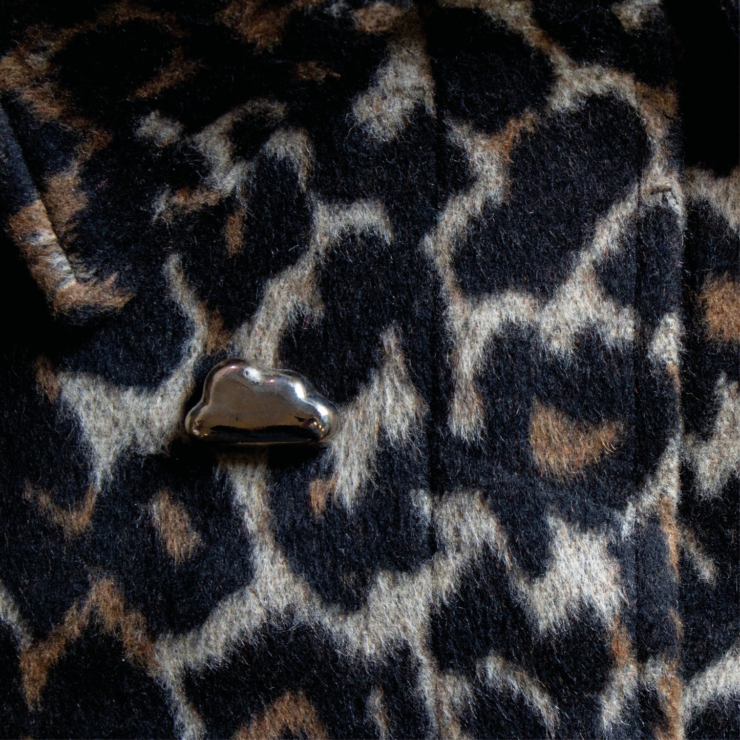 Cloud Pin (Platinum Silver)