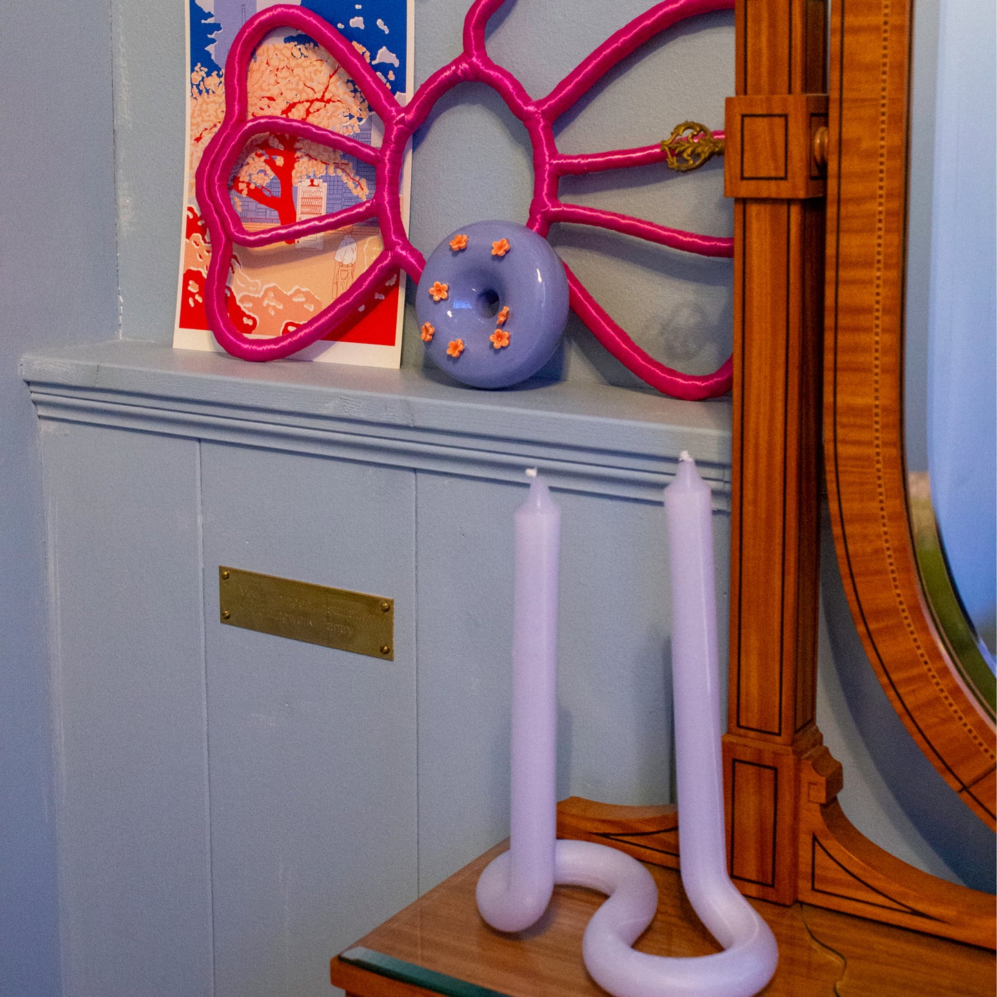 Flower Donut – Wall Object