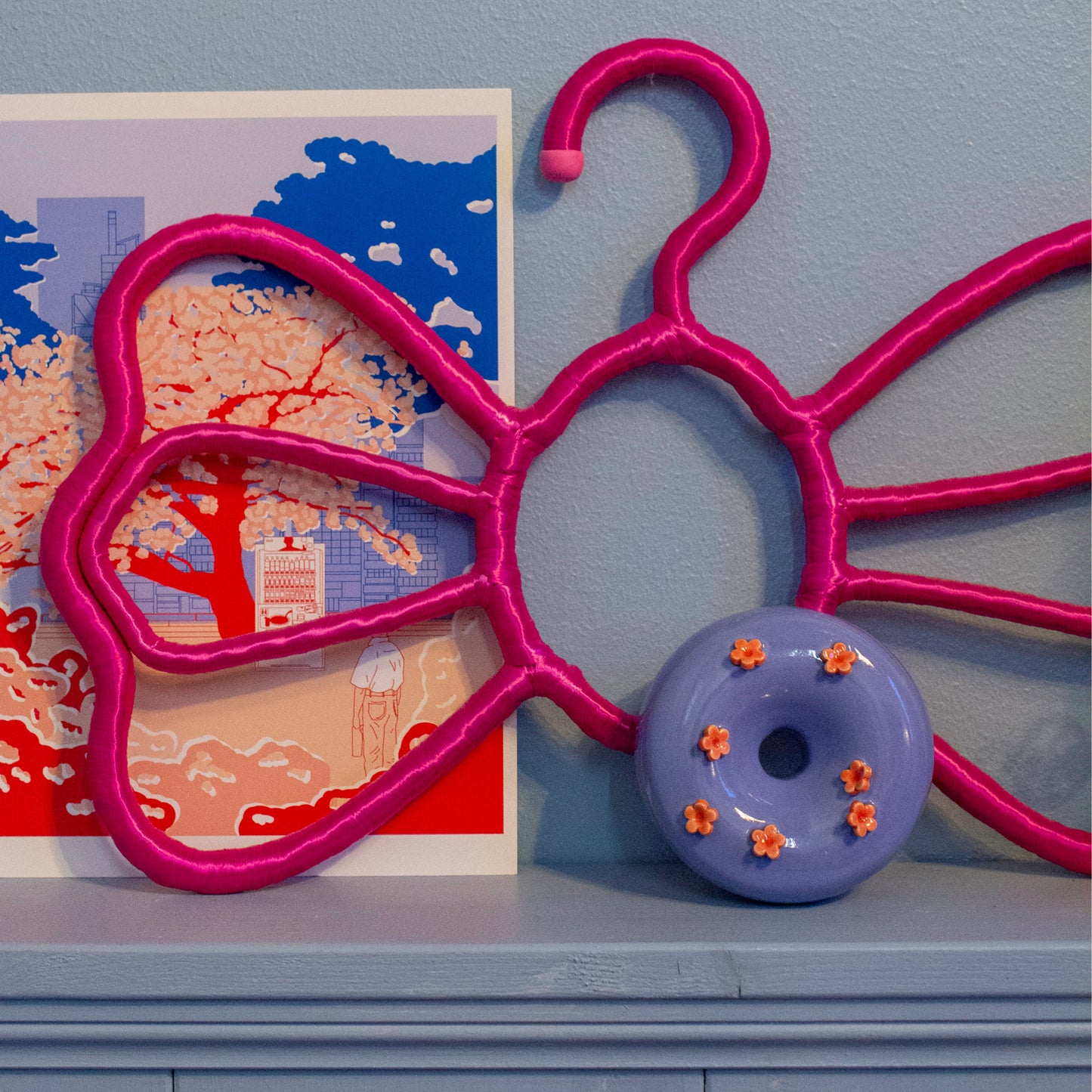 Flower Donut – Wall Object