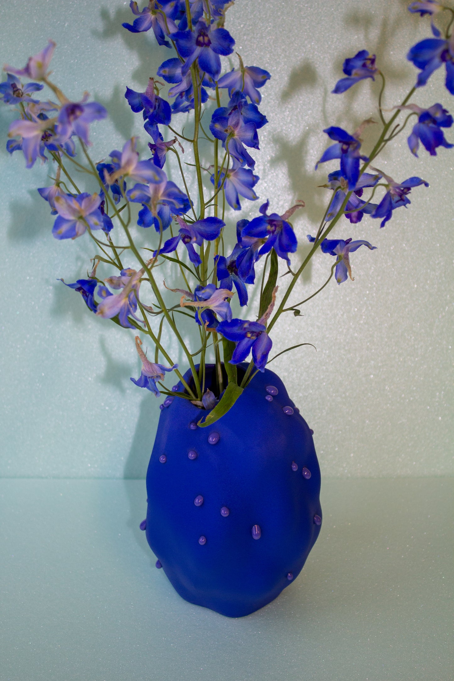 Cotton Cloud Vase | Cobalt