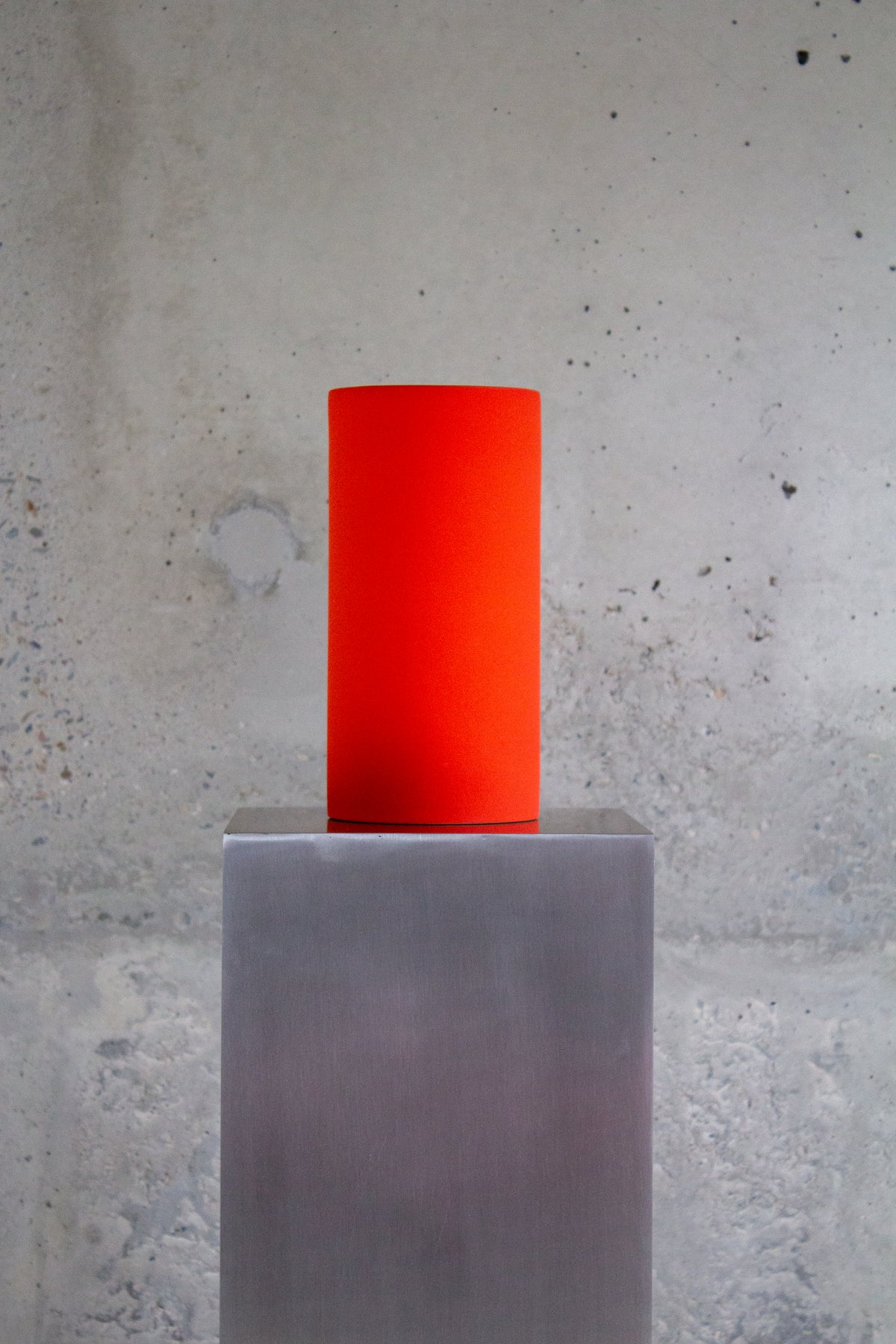 Soft Column Vase orange