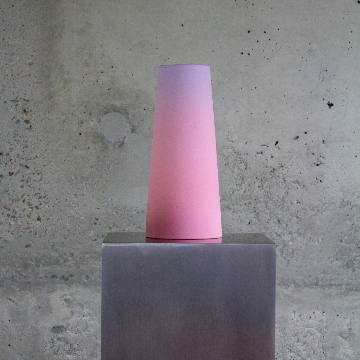 Soft Cone Vase | Pink/Lilac