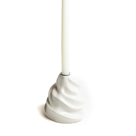Swirl candle holder