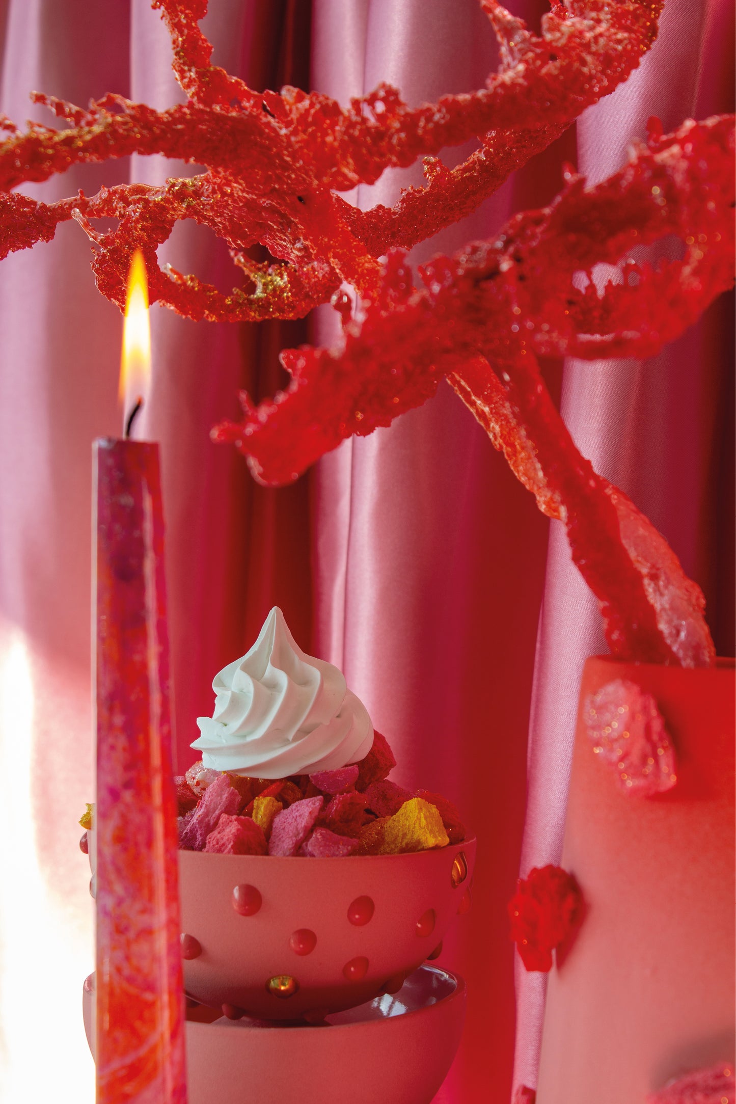 Whipped Porcelain object
