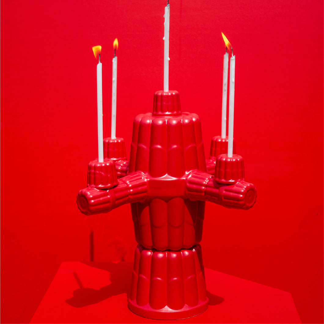 Big Mona Candle Holder (limited red)