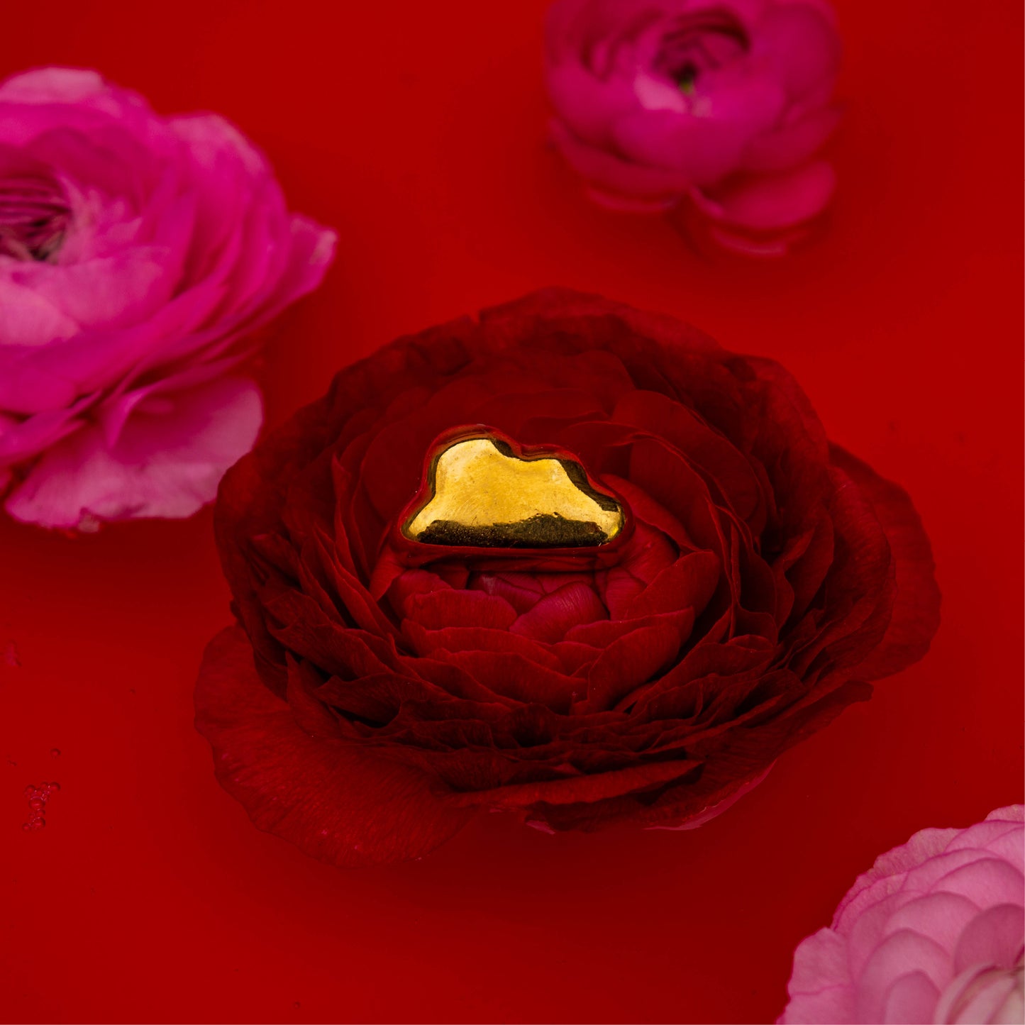 Cloud pin (24K Gold)