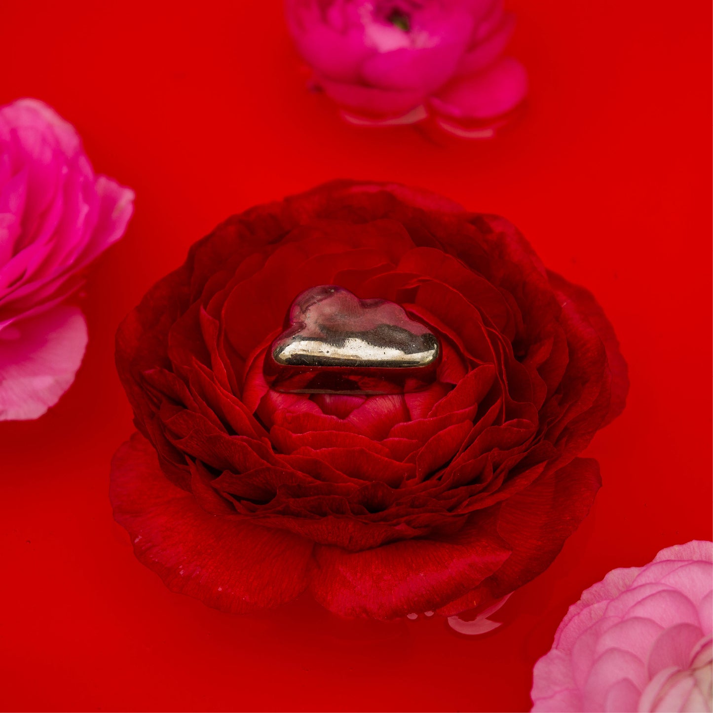 Cloud Pin (Platinum Silver)