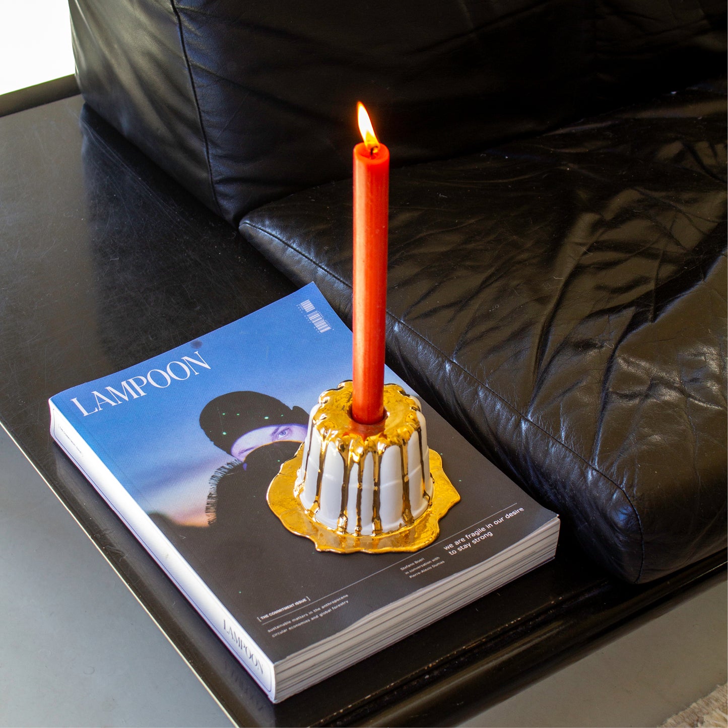 Mona Love 24k Gold N°1 - candle holder