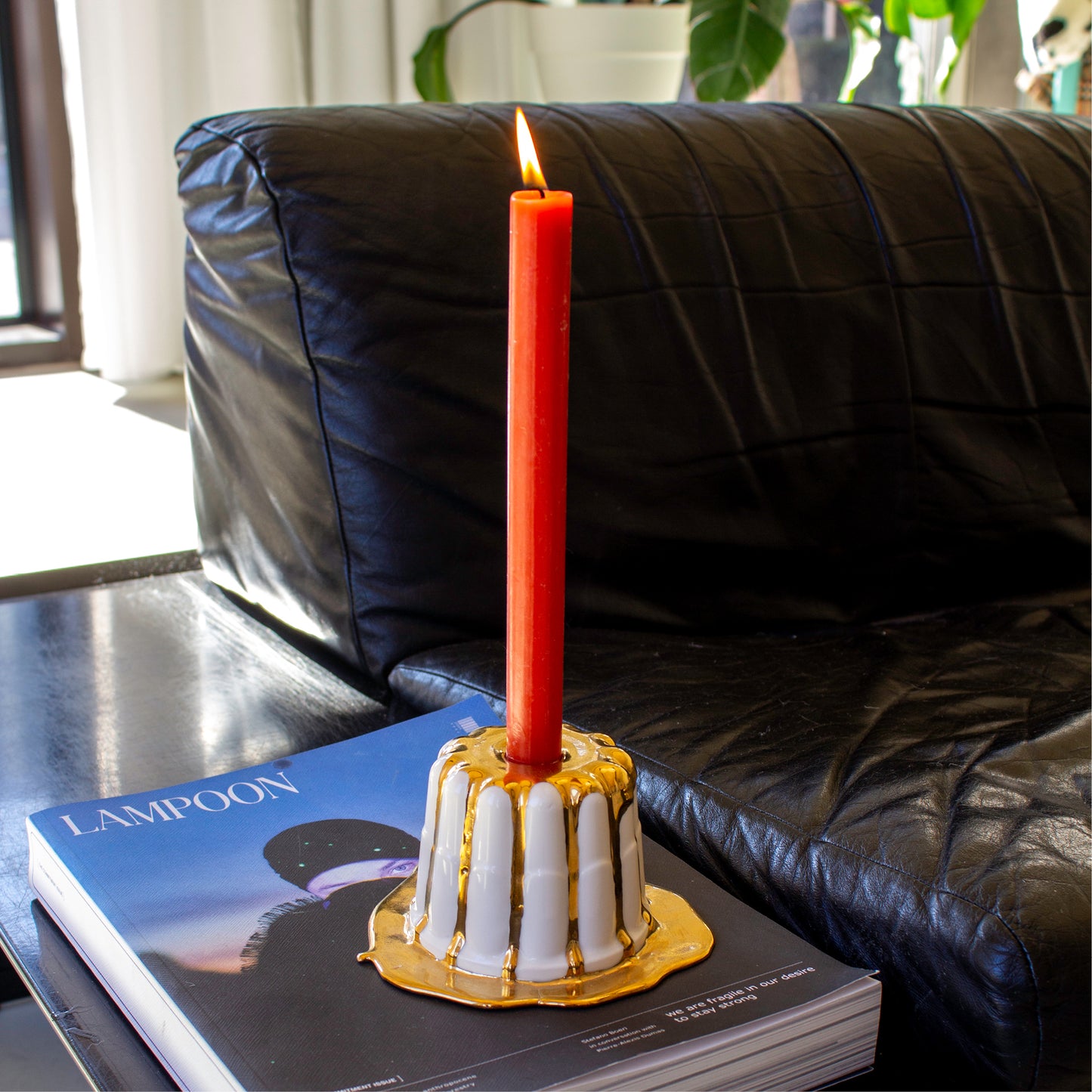 Mona Love 24k Gold N°4 - candle holder
