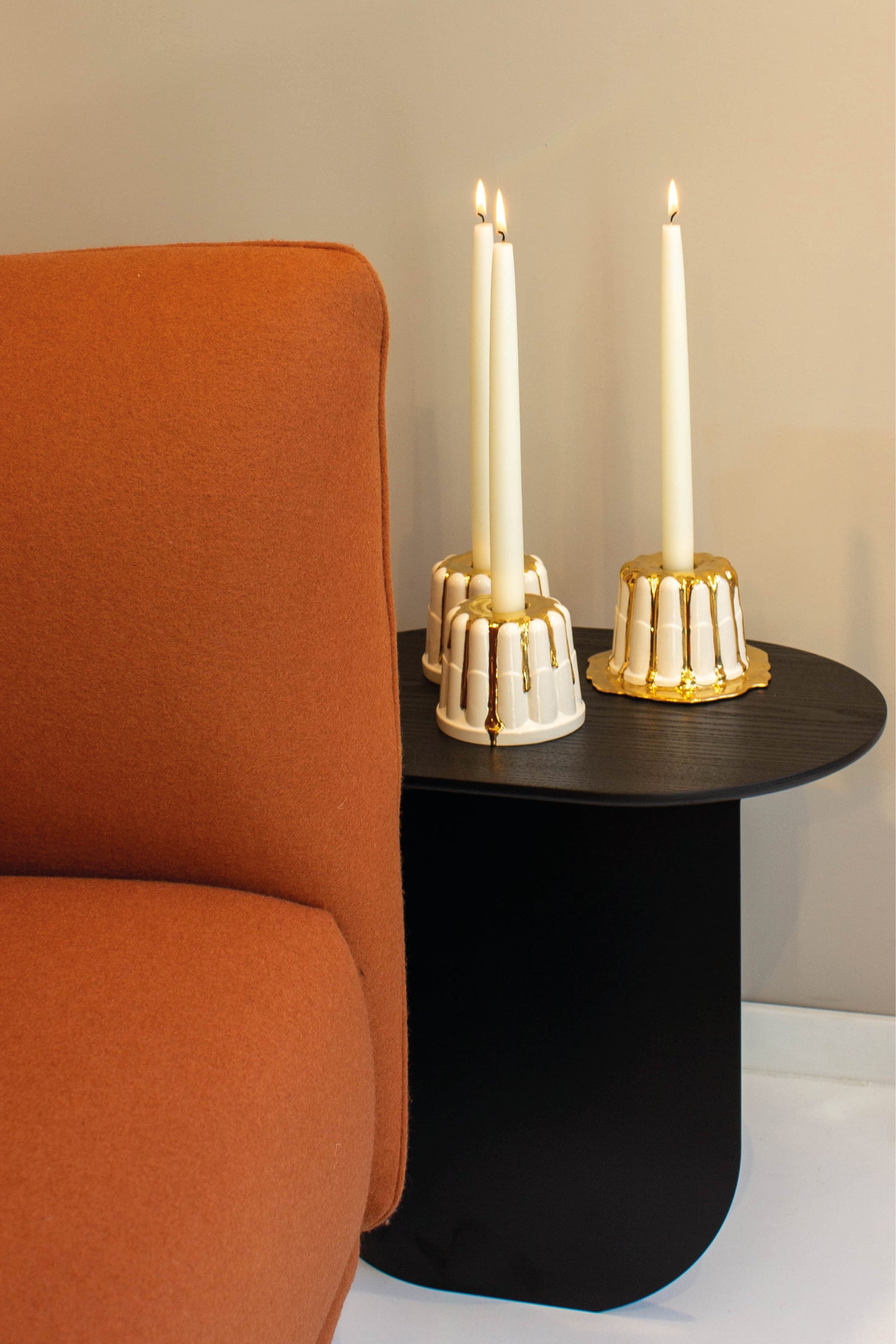 Mona Love 24k Gold N°1 - candle holder