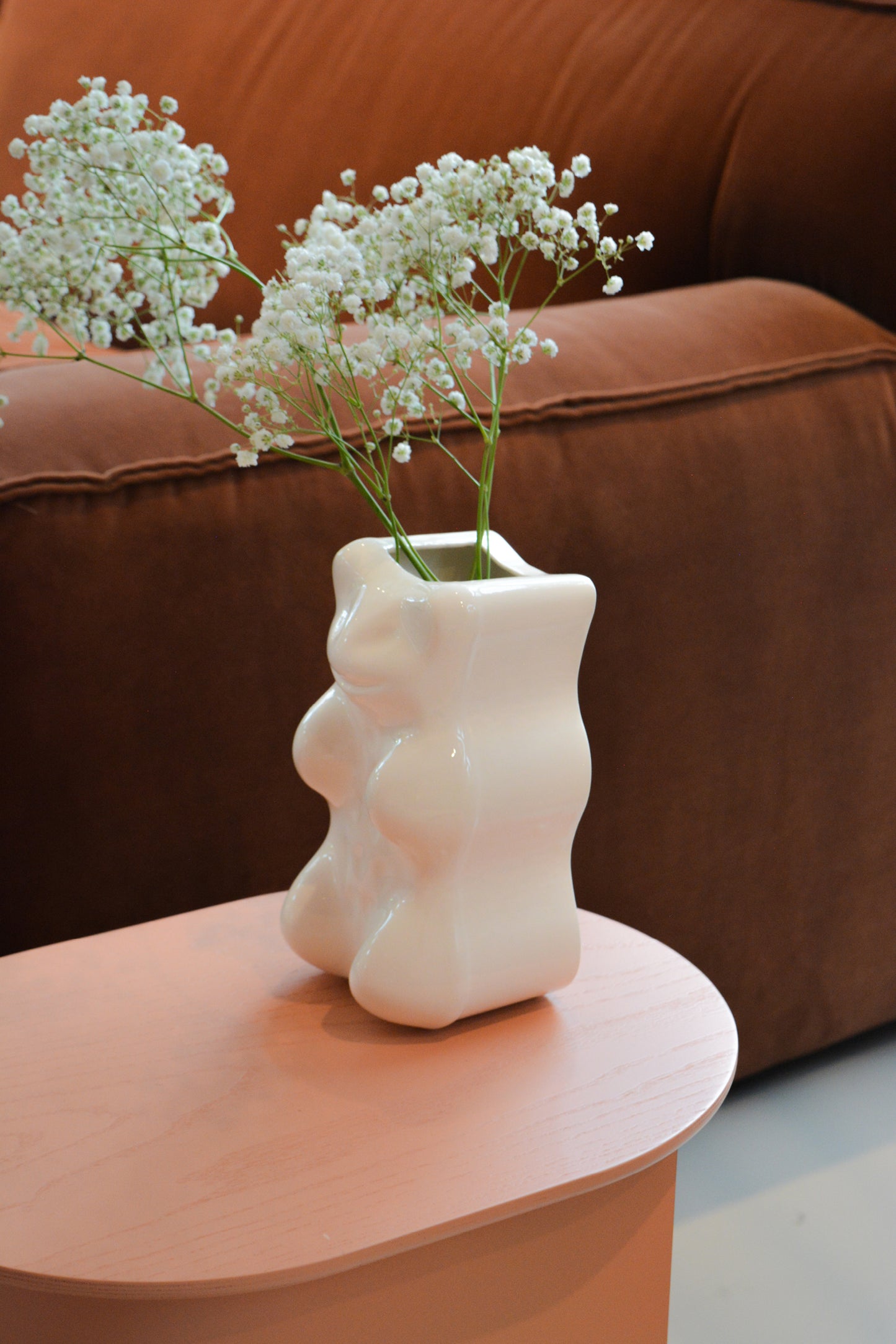 Goldbear vase