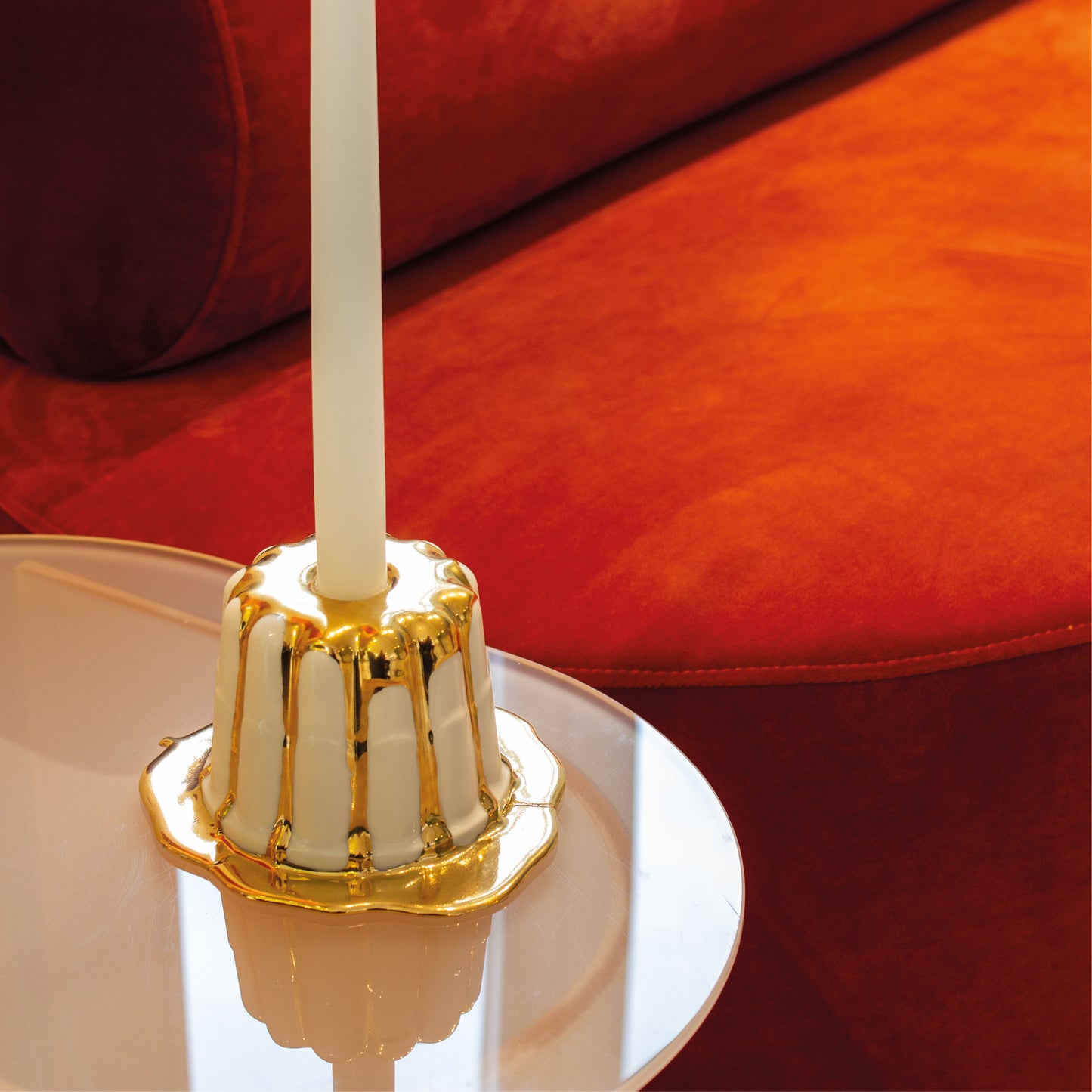 Mona Love 24k Gold N°4 - candle holder