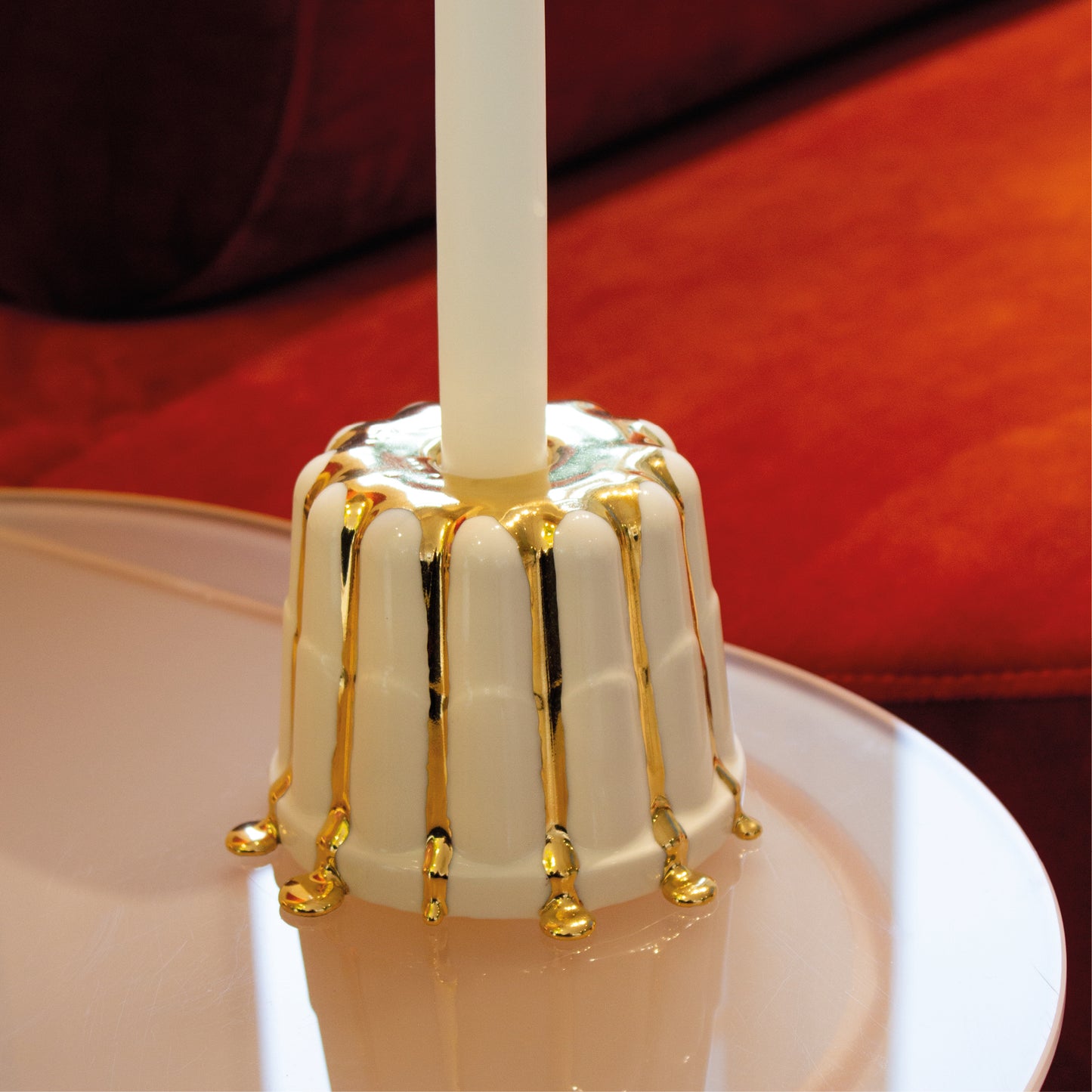 Mona Love 24k Gold N°5 - candle holder