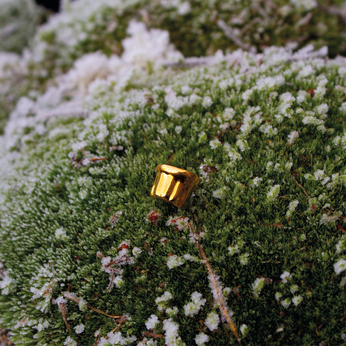 Mona pin (24K Gold)