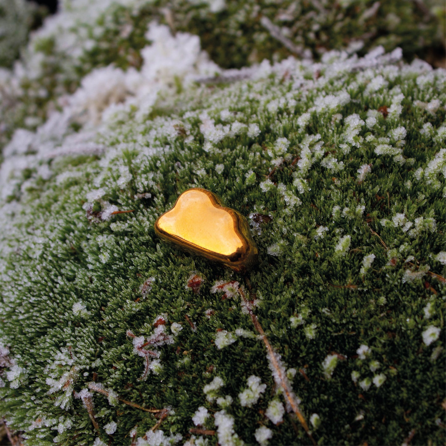 Cloud pin (24K Gold)